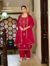 Chandrika By Afsana Fandy Satin Readymade Salwar Kameez 